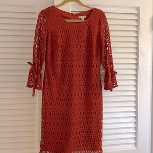 Women’s Rust Lace Dress